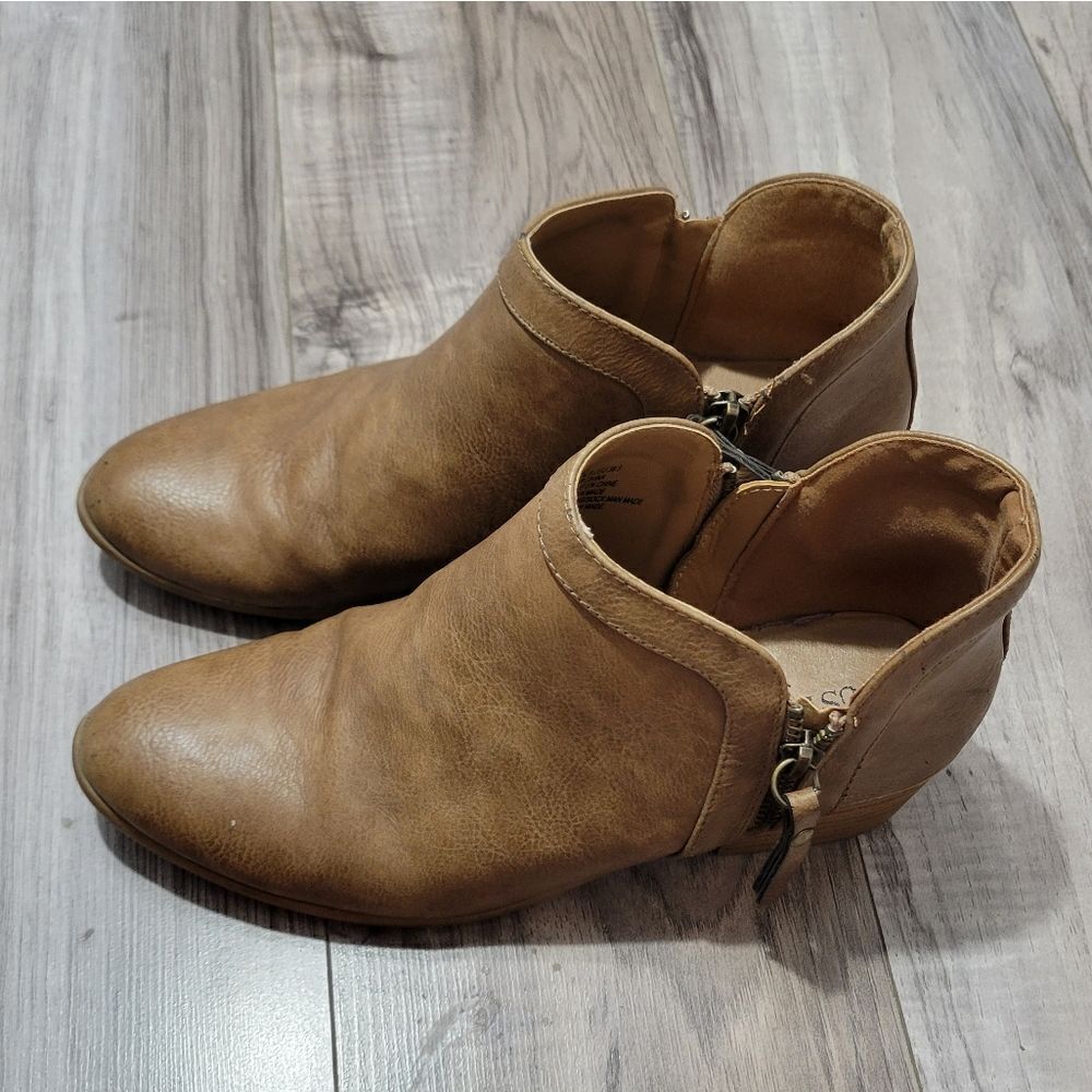 Just fab viola zip Up booties Sz 8 - Picture 3 of 10